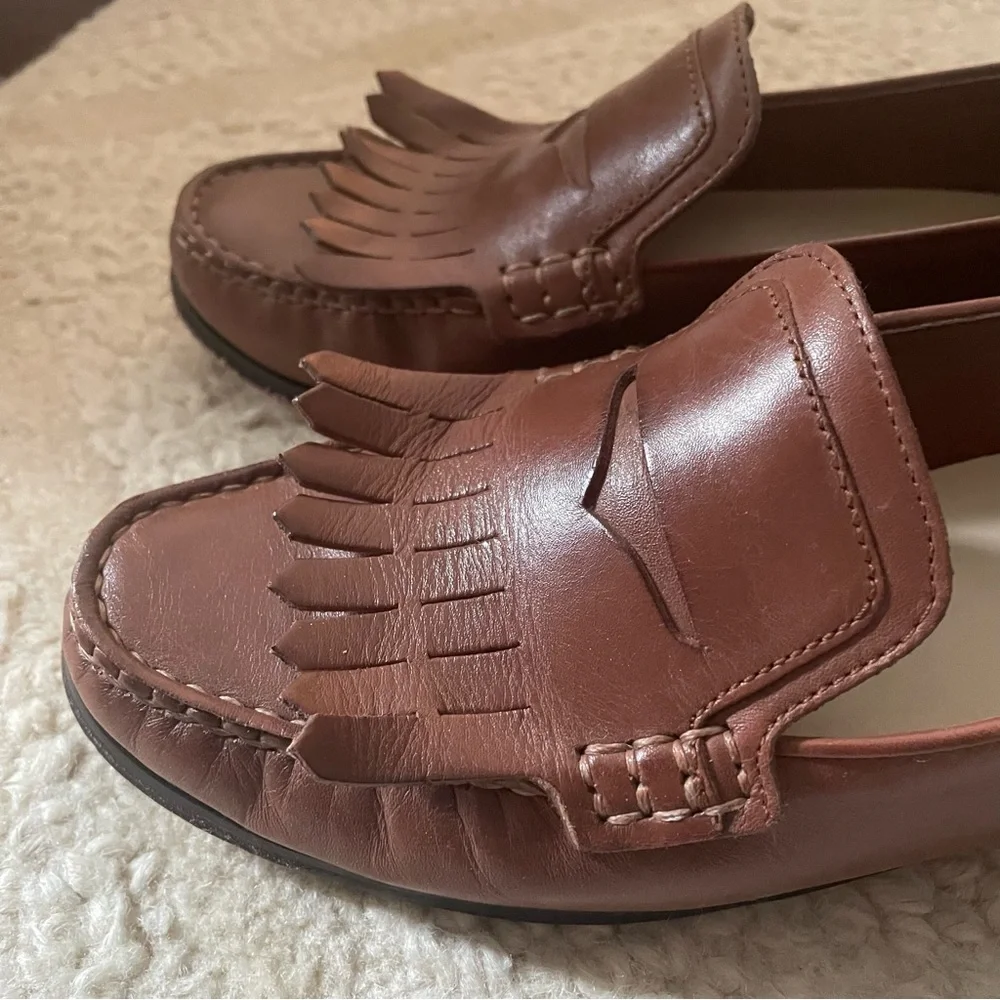 Cole Haan Brown Leather Loafers - Picture 4 of 5